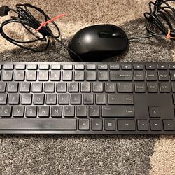 Acer Keyboard And Mouse WIRED for computer Preowned Working