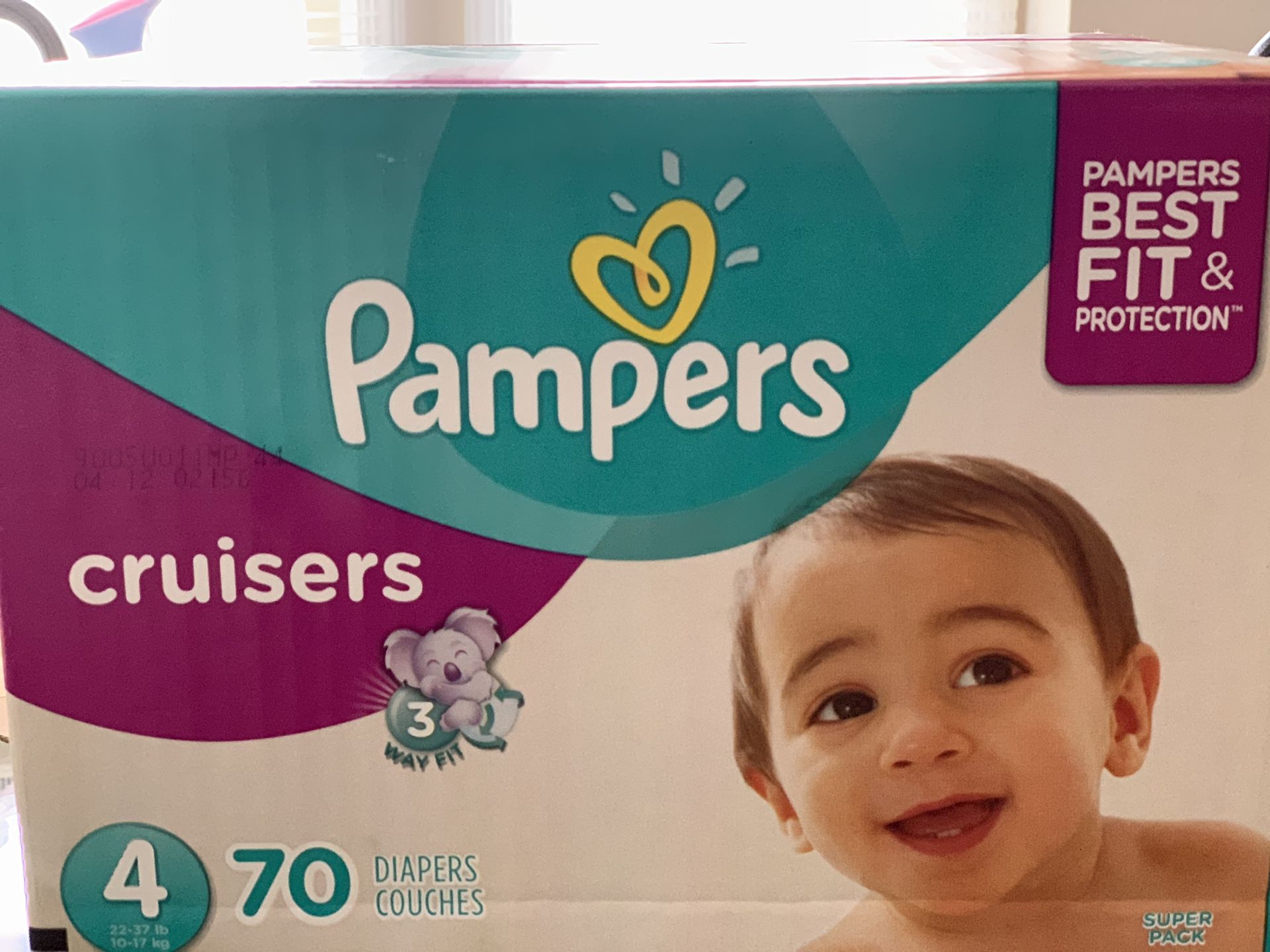 70 Size 4 Pampers Disposable Diapers