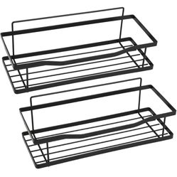 Black metal storage containers for any space   New See Pictures