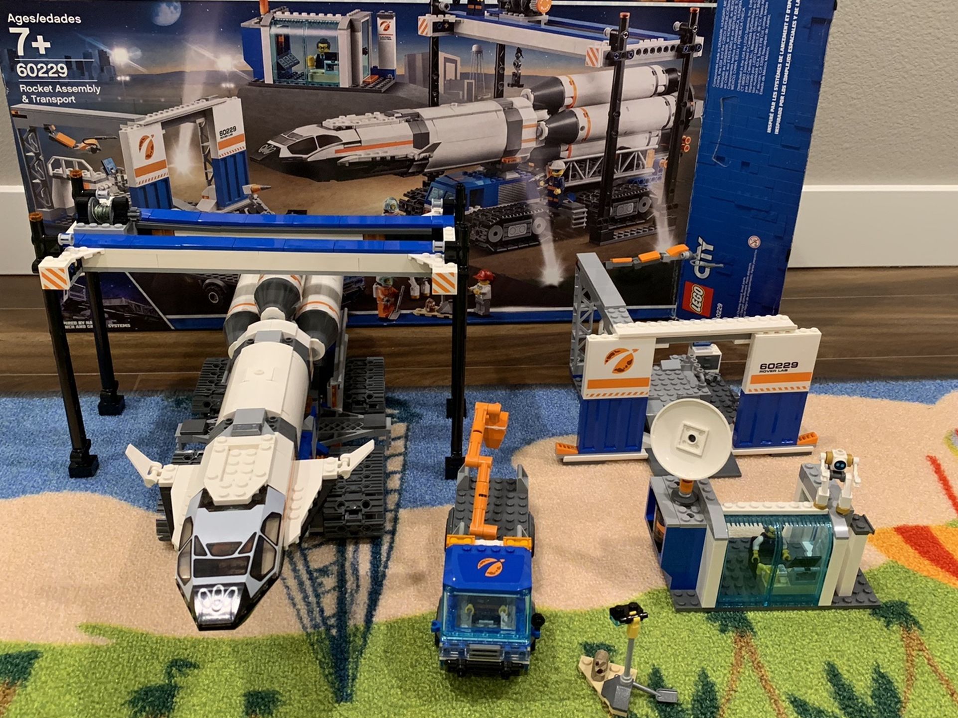 LEGO City Rocket Assembly Transport 60229 Building Kit (1055 Pieces)