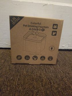 Pet Drinking Fountain
