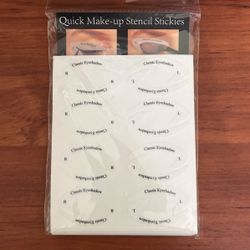 Make Up Stencil Stickies Eyes