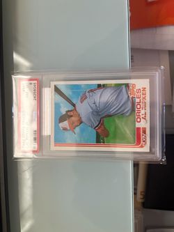 1982 Cal Ripken Jr Rookie