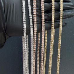 Cadenas estilo Ice en Plata 925