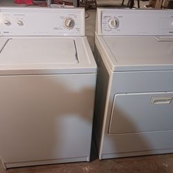 Kenmore washer and dryer