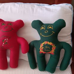 Vintage Handmade Christmas Bears 