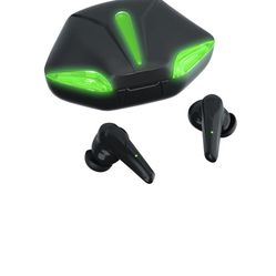 Gaming earbuds With Alienware Style Illumination Case