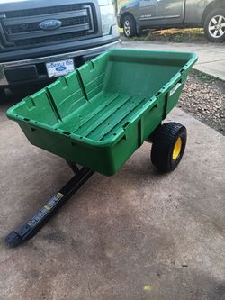 Used John Deere lawn cart