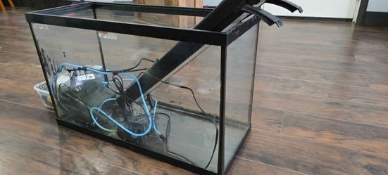 Fish tank and stand