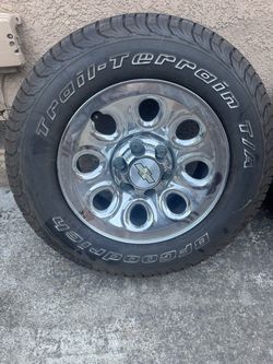 6 Lug rims and tires