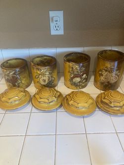 it's vintage canister set