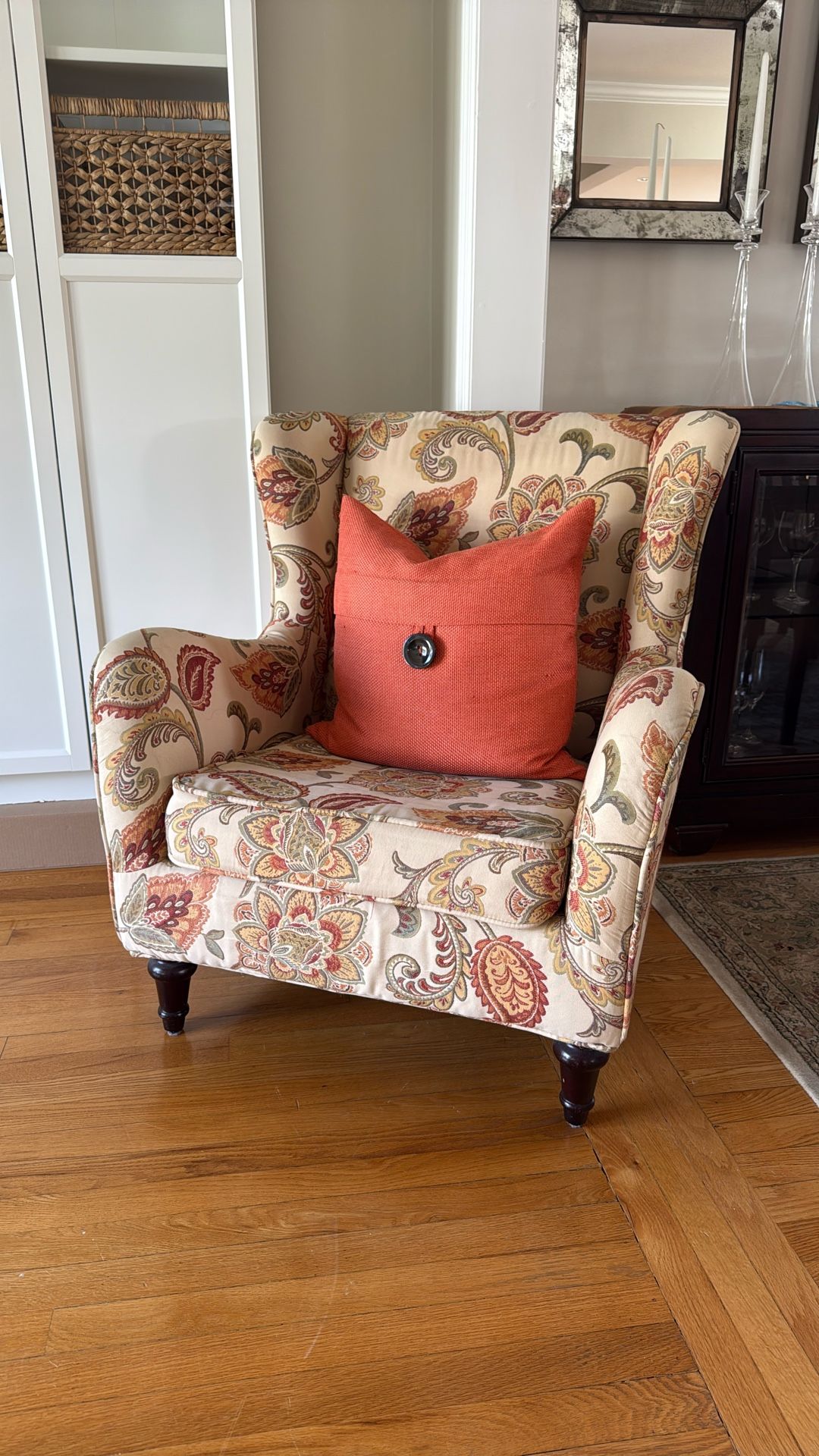 Wing Back Chair From Pier One 