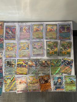 Mint pokemon singles, lots of sets - 56 total cards