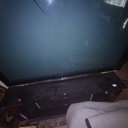 50 In Plasma Panasonic Television With stand
