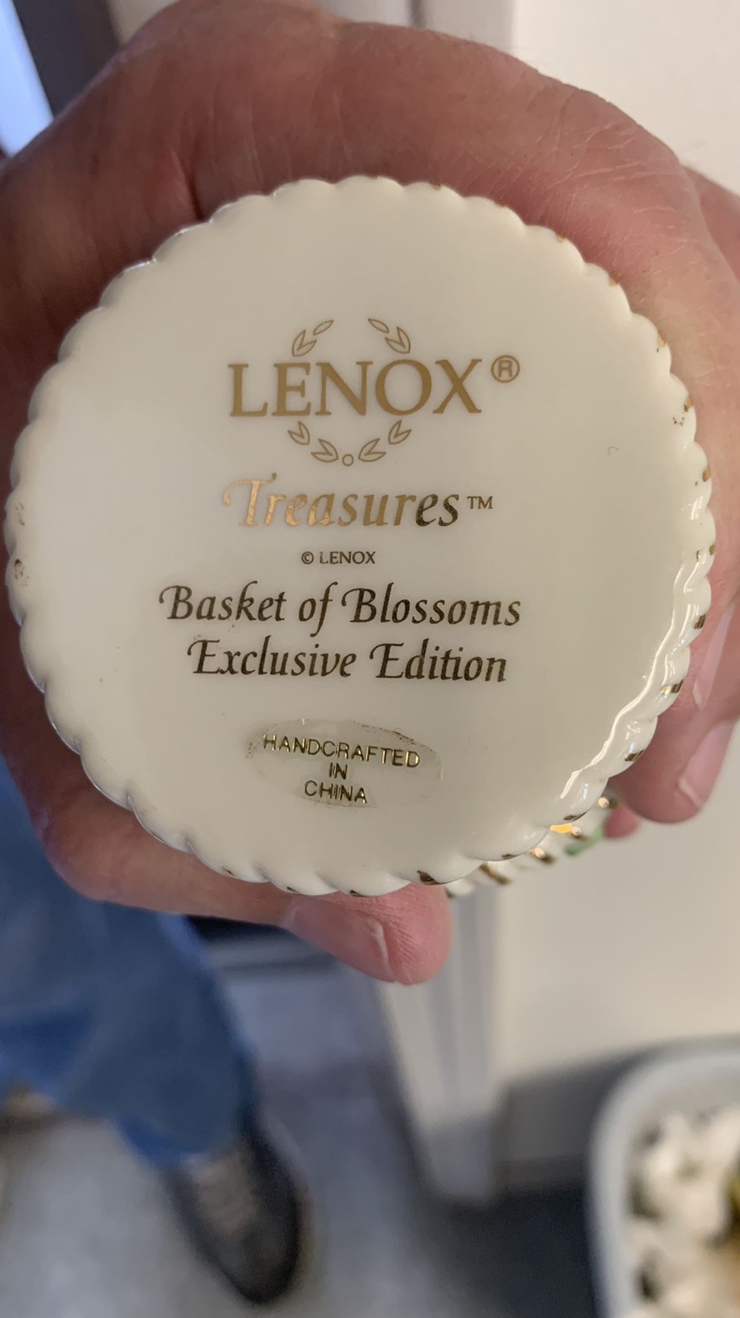 Lenox  Treasures Limited Edition With Charm