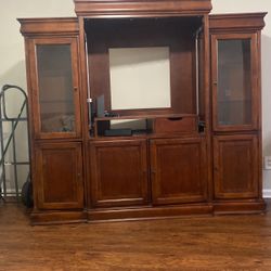 Antique wall unit