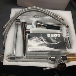 Heavy Duty Commercial Style Kitchen Sink Faucet