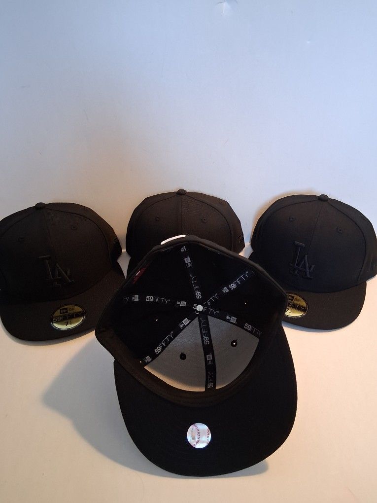 LA DODGERS ( 4 PC ) NEW ERA 59FIFTY CAP SIZE 7 1/4 ( BRAND NEW PRICE IS LOWEST )
