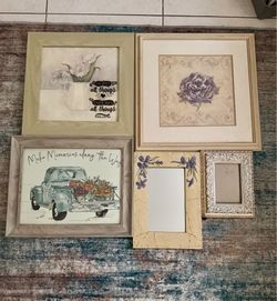 Framed Art Decor 4 Sale