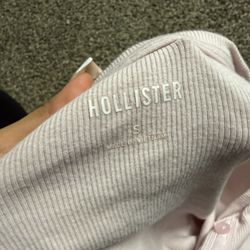 Hollister, Shirt, Light Pink, Small