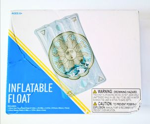 New Inflatable Pool Float + Bestway Electric Air Pump Bundle
