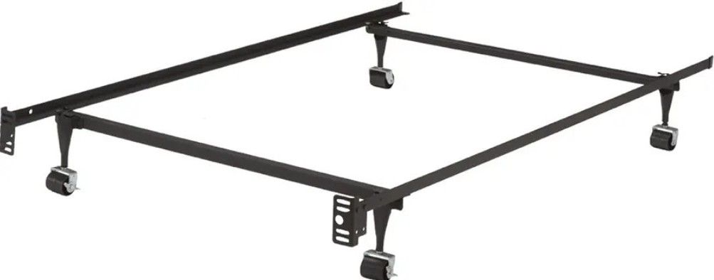 Regulable bed frame for Full or twin size. Sturdy.