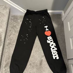 I Love Sp5der pants