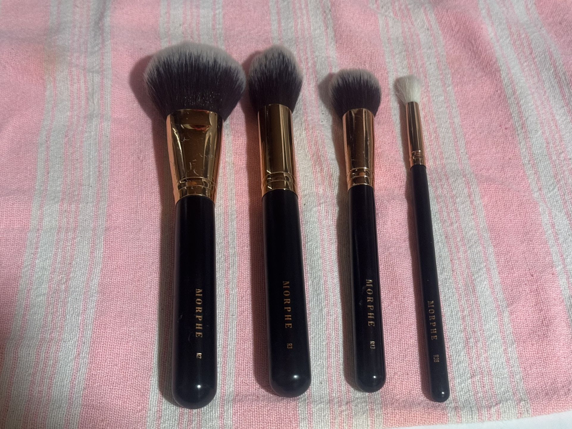 Morphe Rose Gold Makeup Brush Set