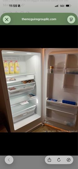 Frigidaire 20.5 Cu ft Upright Freezer Frost Free