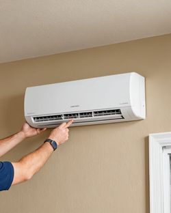 Energy Efficient 12k BTU 115V Mini Split Ductless AC Refurbished New Head Unit Ready to Use