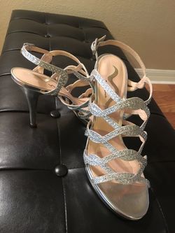 Sparkling Nina Heels Size 10