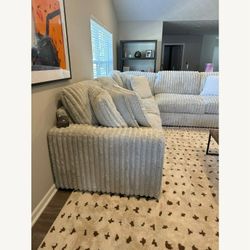 Ashley Sectional Couch Sofa 3pc Stupendous Model Set