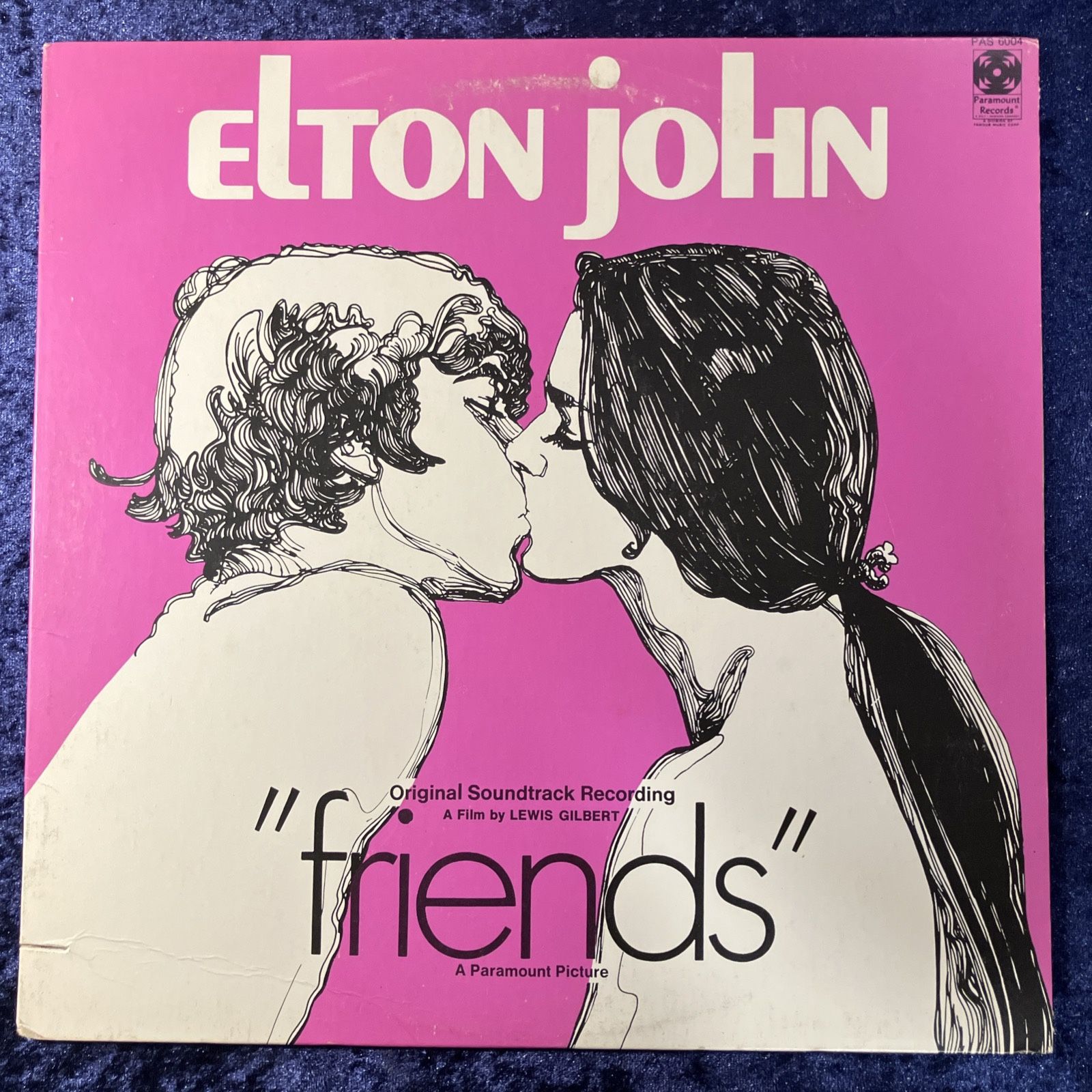 Elton John - "Friends" - LP Soundtrack 1971 Vinyl VG+ Orig US Pressing