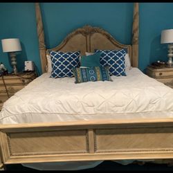 Headboard and Frame For Sale!