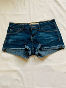 Blue Denim Levis Shorts
