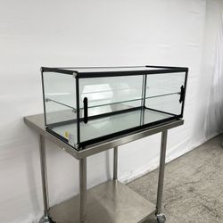 36 ins Countertop Glass Display Dry Case ZW-120