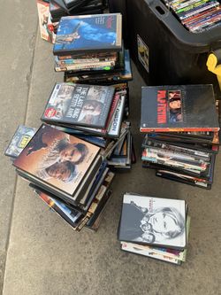 Sorted CD movies & cases