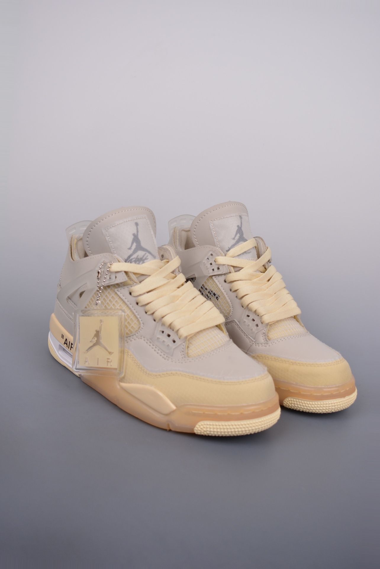 Jordan 4 Retro Off White Sail 26