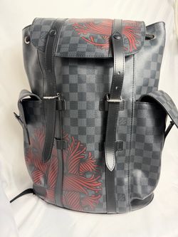 Authentic Preowned Louis Vuitton Christopher PM Damier Graphite Backpack in pristine condition