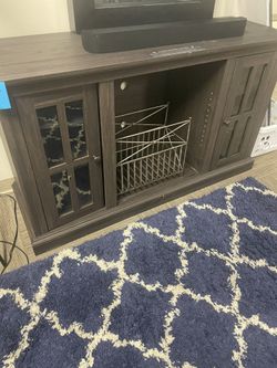 Better Homes & Gardens Canton Media Console for TVs up to 70", Tobacco Oak