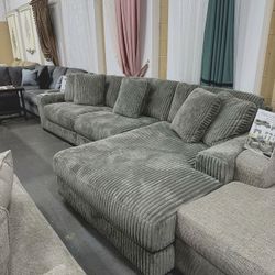 LINDYN FOG 3-PIECE RAF SECTIONAL