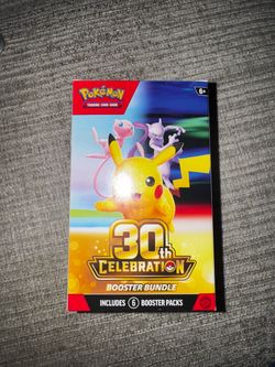 Pokemon 30th celebration booster bundle