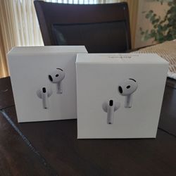 2x Apple Airpod Pros 4th Generation Brand New Sealed Original ($125 For  Both)