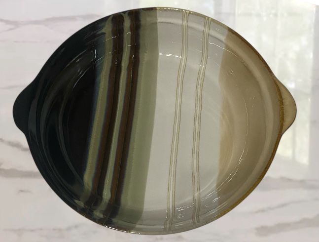 Pie Dish Round Casserole Baker 11” 2.5” Ceramic 