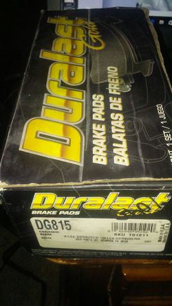 Duralast Gold Brake Pads DG815