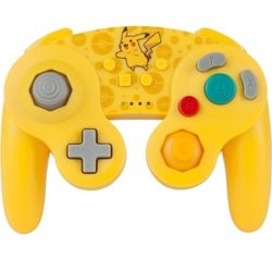 PowerA GameCube Wireless Controller For Nintendo Switch - Yellow Pikachu (Brand New)