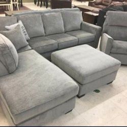 2 Pieces Raf  Sectional Couch Same Day Delivery By ASHLEY 