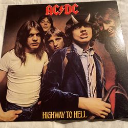 ac/dc highway to hell Vinyl record