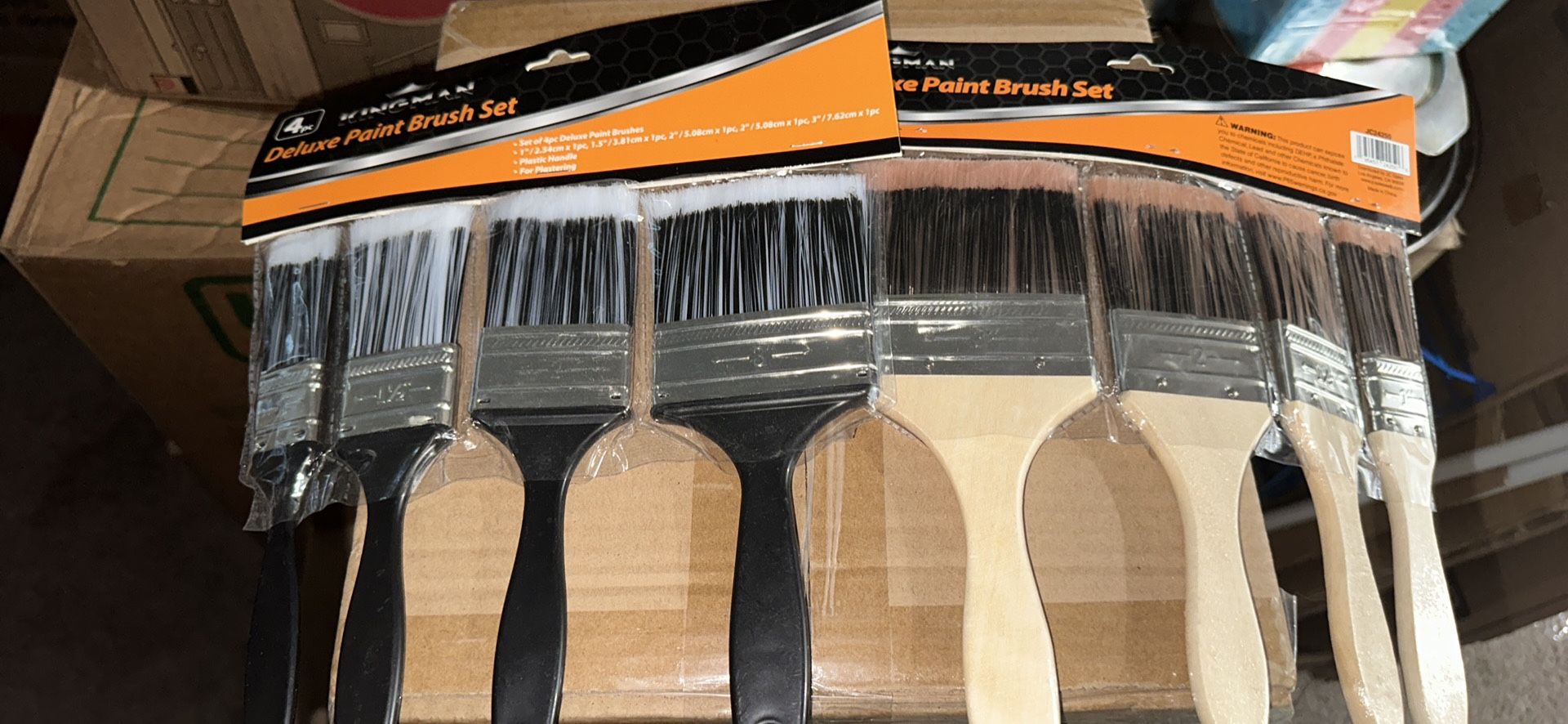 2 Packs Of Paint Brush $10