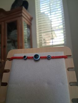 Red evil eye bracelet